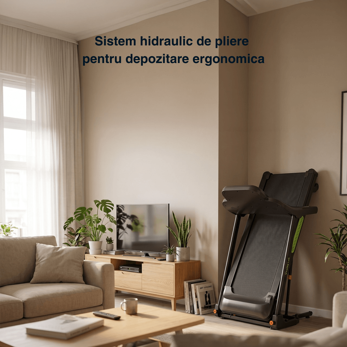 banda alergare pliere depozitare sufragerie acasa Air Sprint Max Vitality Lab