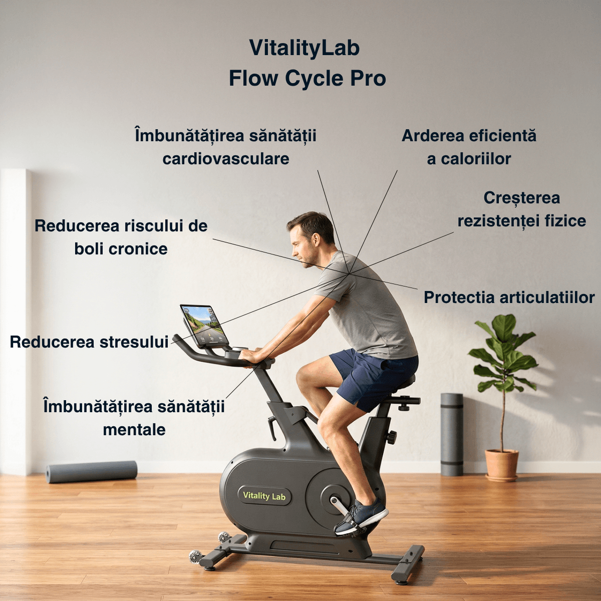 Pedalare bicicleta reducere stres bicicleta fitness