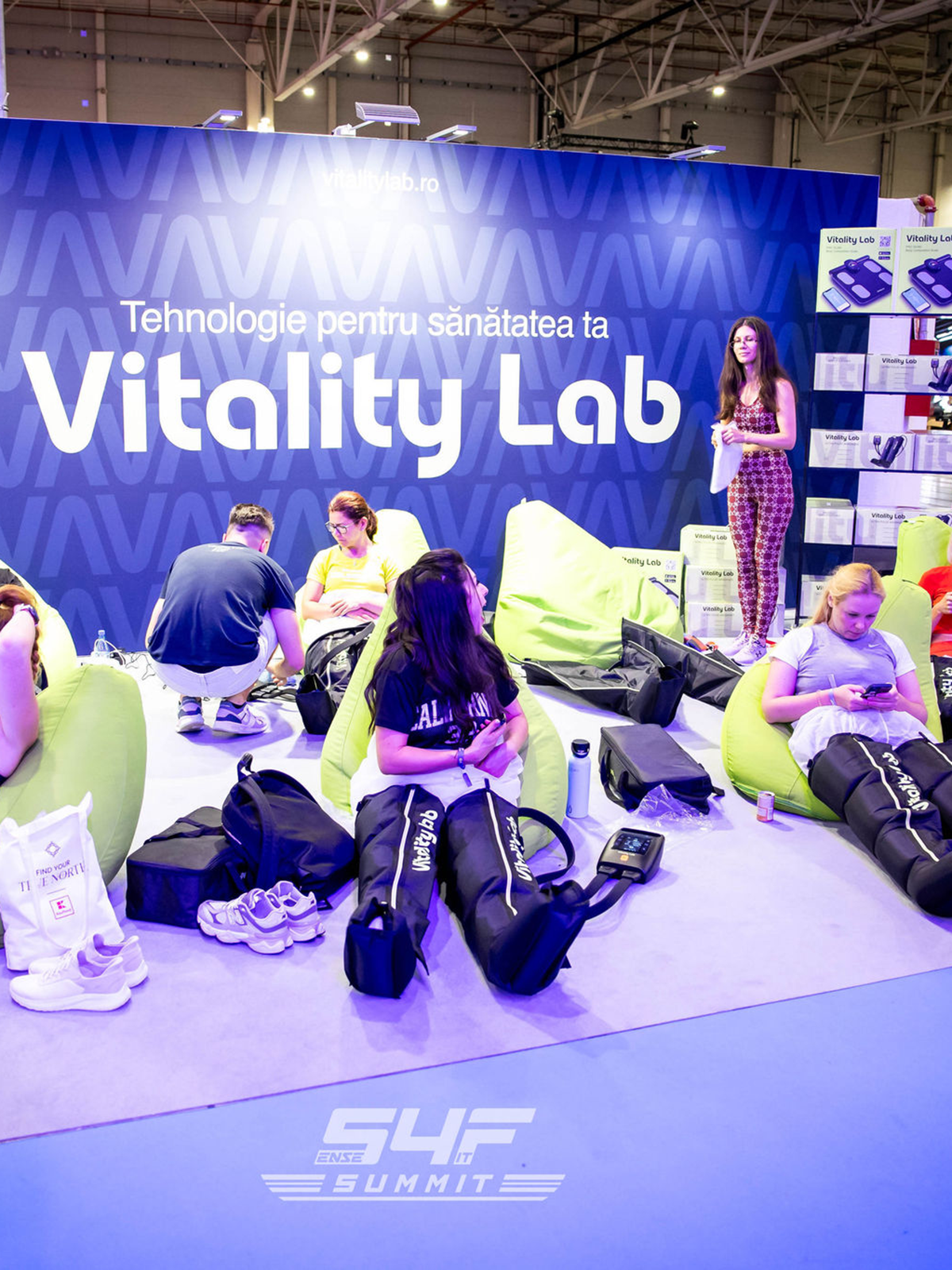Stand Activare Eveniment Recuperare Vitality Lab