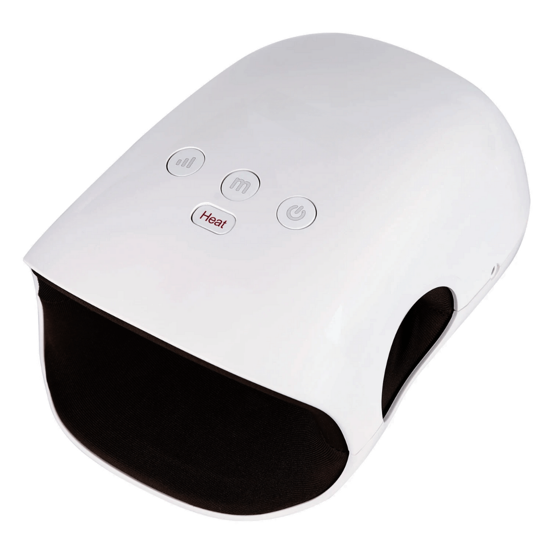 Aparat masaj maini Wireless Grip Vitality Lab, presopunctura si reflexoterapie maini, masaj terapeutic cu incalzire, 3 programe masaj, 3 niveluri intensitate masaj, artrita, dureri articulare, relaxare, artroza mainii