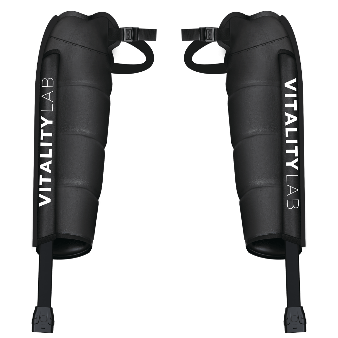 Mansoane Vitality Lab Ultra Pulse Arm Max, Set 2 mansoane cu 4 camere de compresie, multi-intensitate, wireless (fara controller)