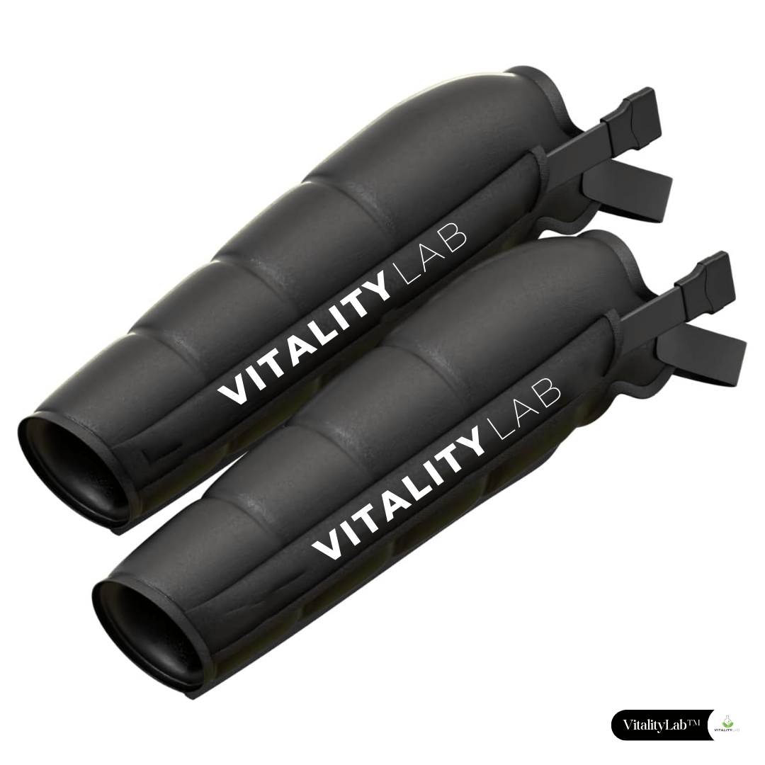 Mansoane Vitality Lab Ultra Pulse Arm Max, Set 2 mansoane cu 4 camere de compresie, multi-intensitate, wireless (fara controller)