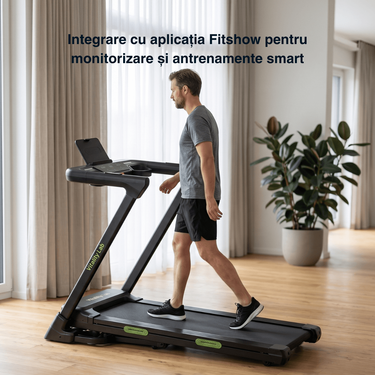 Integrare aplicatie mobile FitShow monitorizare antrenamente Air Sprint Pro Vitality Lab